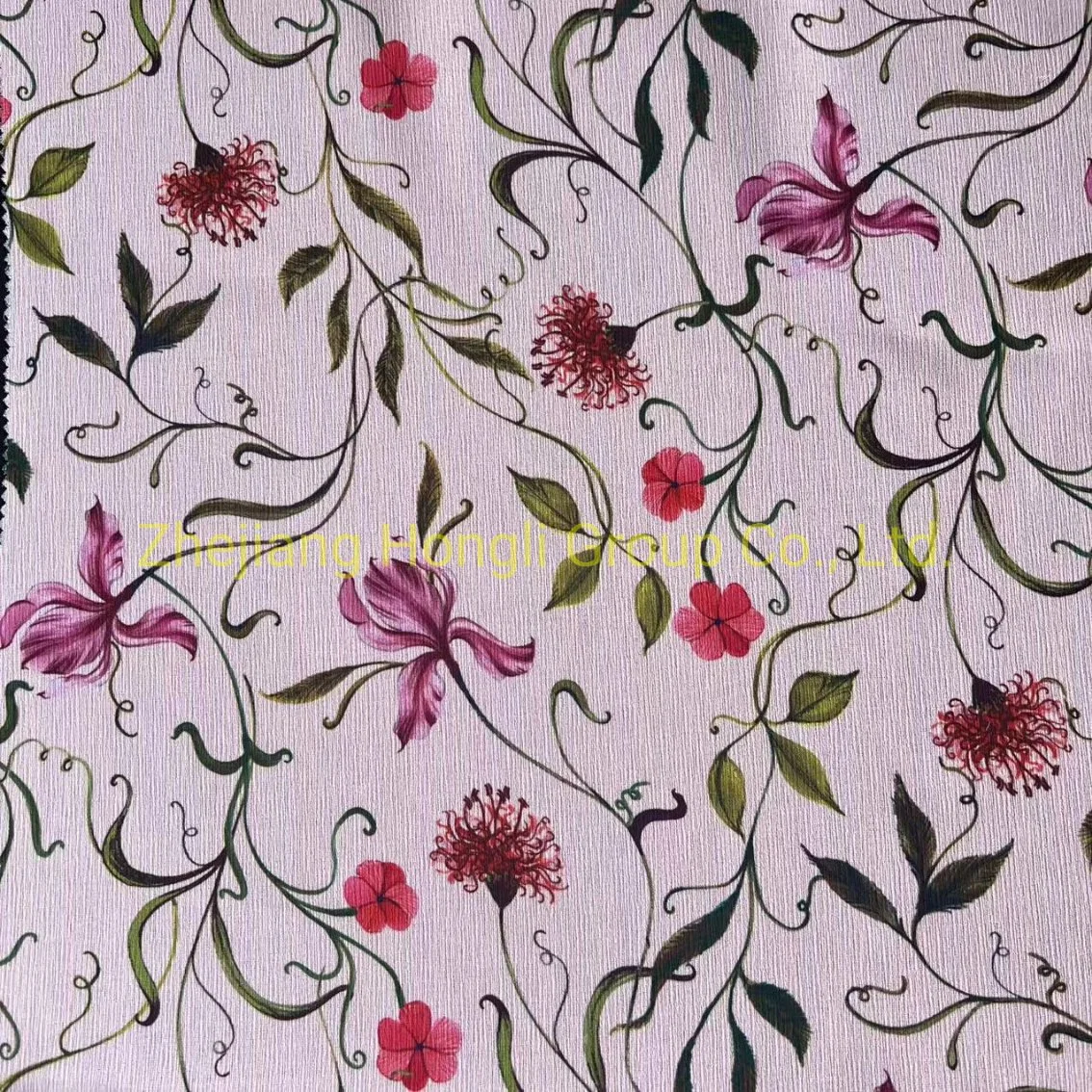 Manufacturer 100% Polyester Printed Woven Fabric for Garment