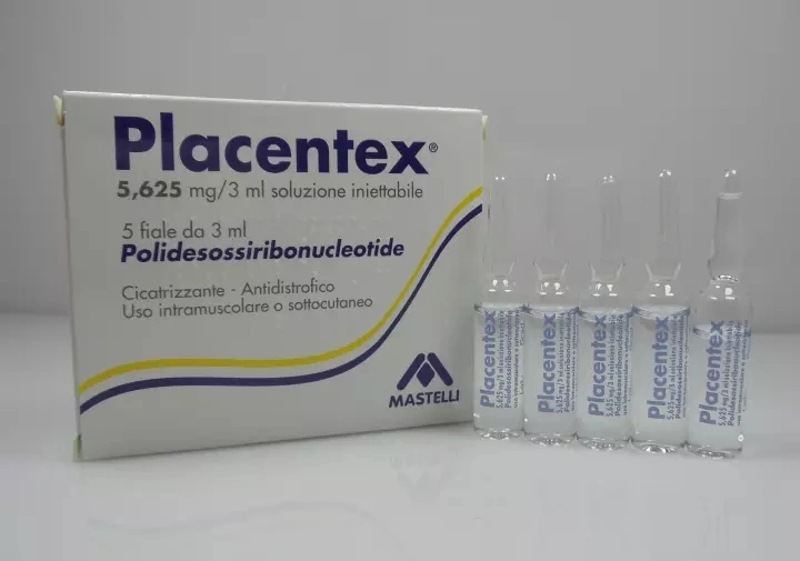 Marca italiana Placentex rejuvenecimiento de la piel 5.625mg/3ml de relleno dérmico de la reparación facial inyectable