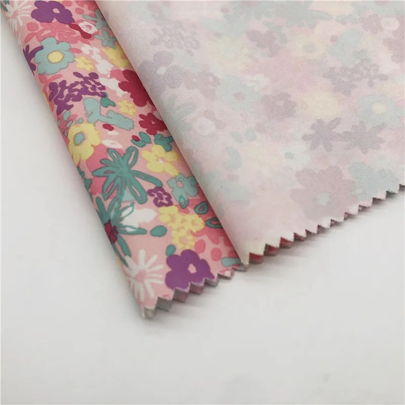 Hot Selling Polyester Microfiber Fabric 100% Polyester Peach Skin Transfer Print Woven Cloth Fabric for Beach Short