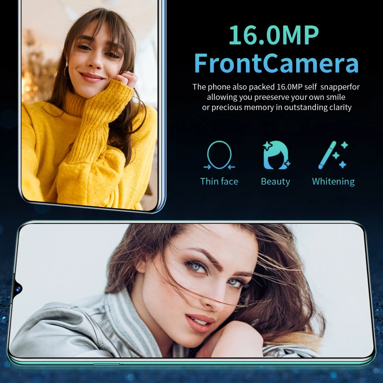 Новый мобильный телефон S9 PRO GSM GPS Face ID смартфон