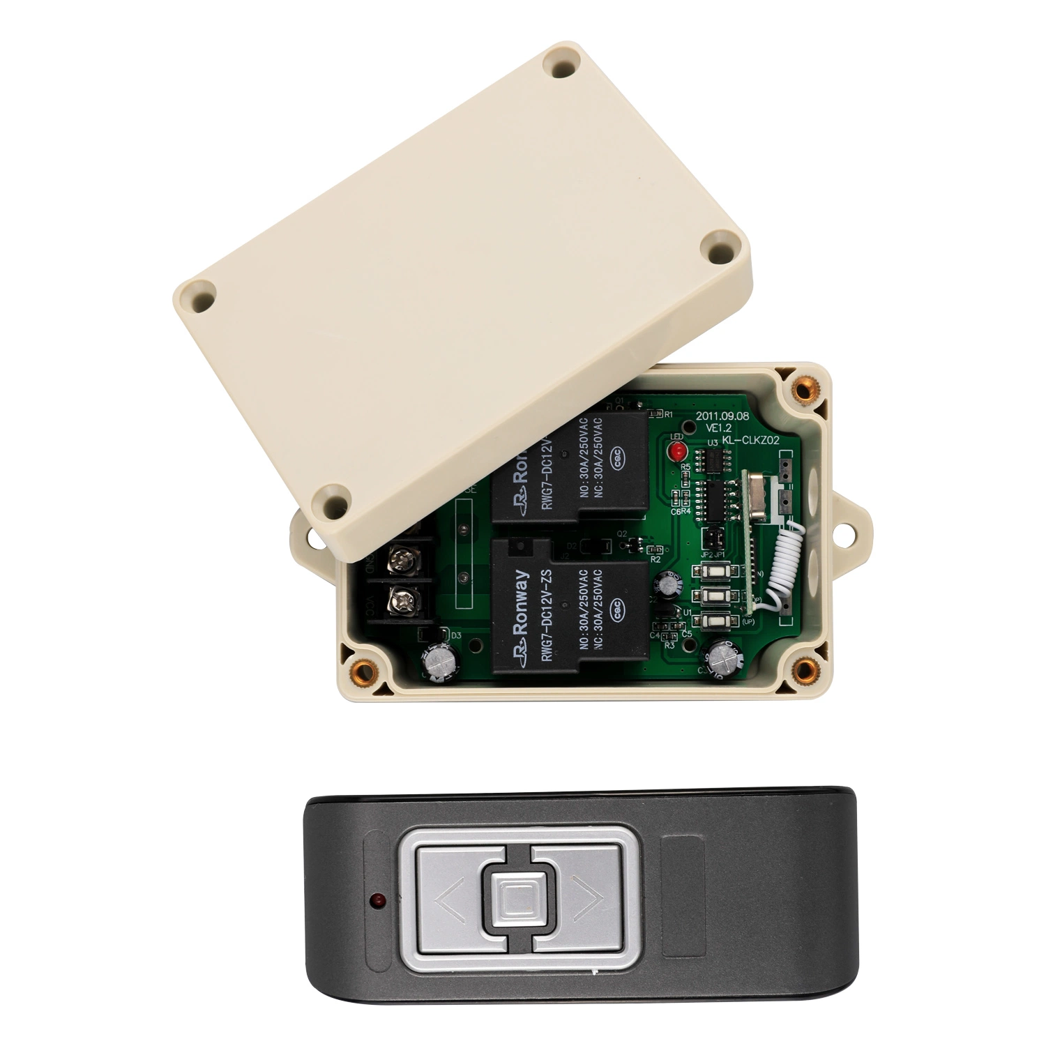 433 MHz EV1527 RF Funk-Fernbedienung 1-4 Tasten Sender Kl238