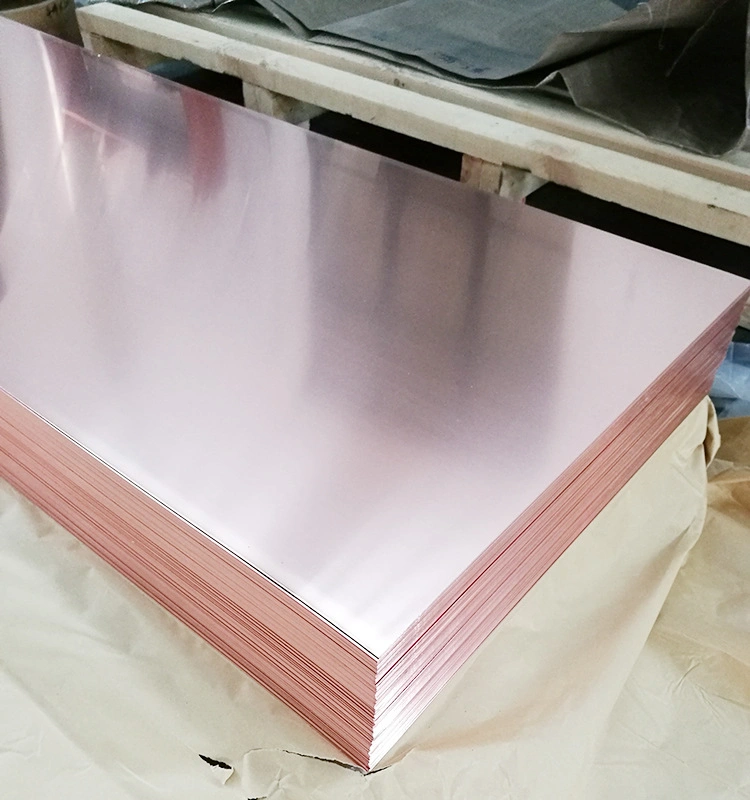 Original Factory Supply High quality/High cost performance Flexible Copper Sheet 99.99% Copper Cathodes Sheet for Industry, Air Conditioners Material