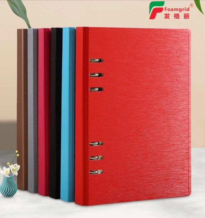 Hot-Sale Office Supplier Waterproof Hard-Cover Refillable 6-Ringbinder Notebook-A5