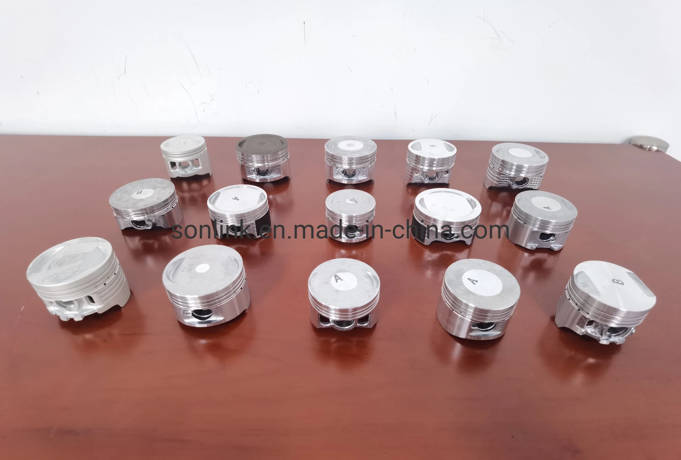 Kit de pistons de moto pour pièces de moteur de moto Honda Cg139/Cg125/Cg200 Bajaj