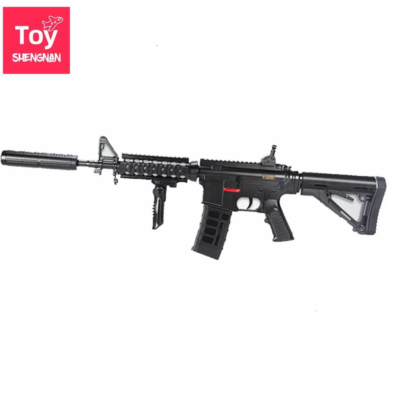 Latest M4 Children&prime; S Electric Gel Water Bomb Splashing Toy Gun Nerf Soft Gun Outdoor Shooting Game Gun Toy Adult Toy