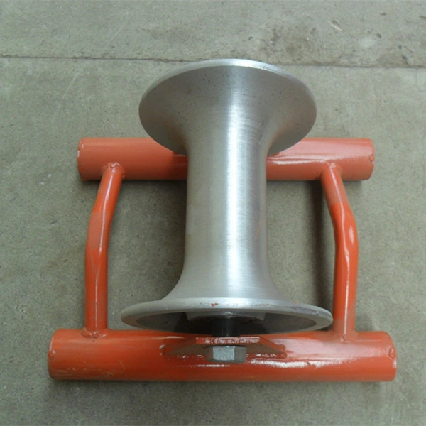 Factory Supply Manhole Cable Roller/Three Drum Cable Roller