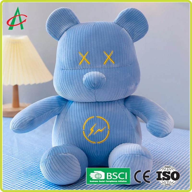 Wholesale/Supplier Adorable Colorful Plush Plump Stuffed Bear with Different Size