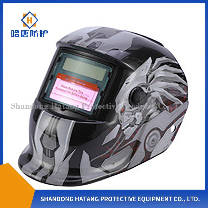 Electric Welding Head-Mounted Fully Welder Hat Argon Arc Eye Anti-Ultraviolet Automatic Dimming Mask Helmets Welding