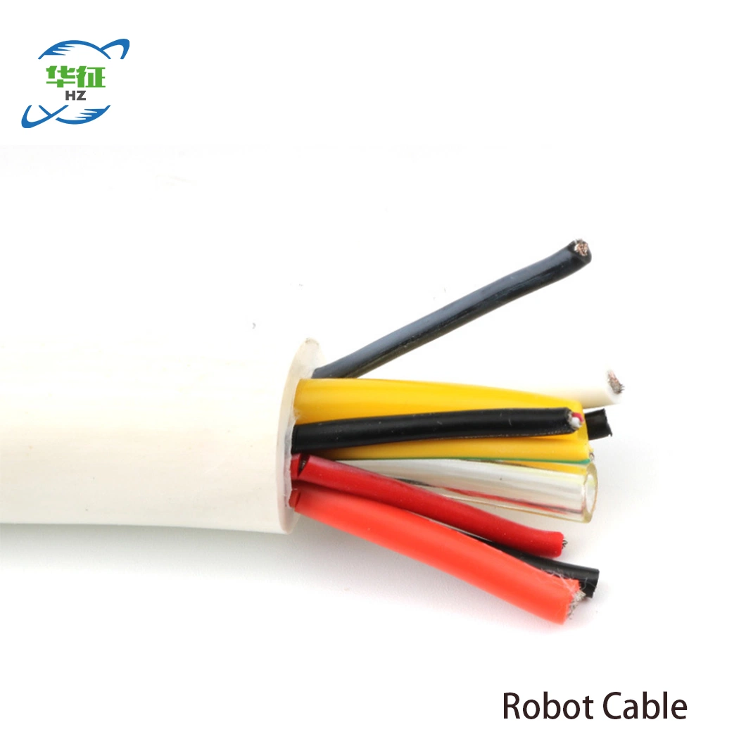 Multiconductor Electronic Cable with Extruded Non-Integral Jacket PVC Electrical Copper Wire Electronic Control Wire