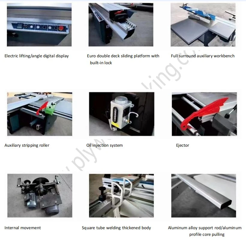 Chinese Sliding Table Saw High-Quality Digital Fence Woodworking Panel Saw