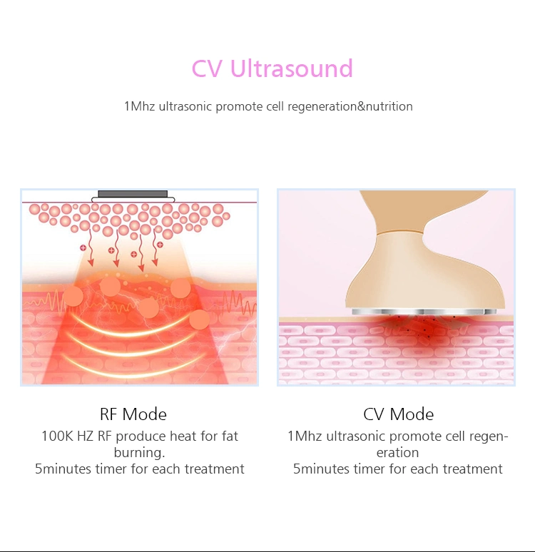 4D cuerpo de rayos infrarrojos Slimming grasa máquina de congelación Belleza portátil Dispositivo Celulitis Eliminar masajeador ultrasónico