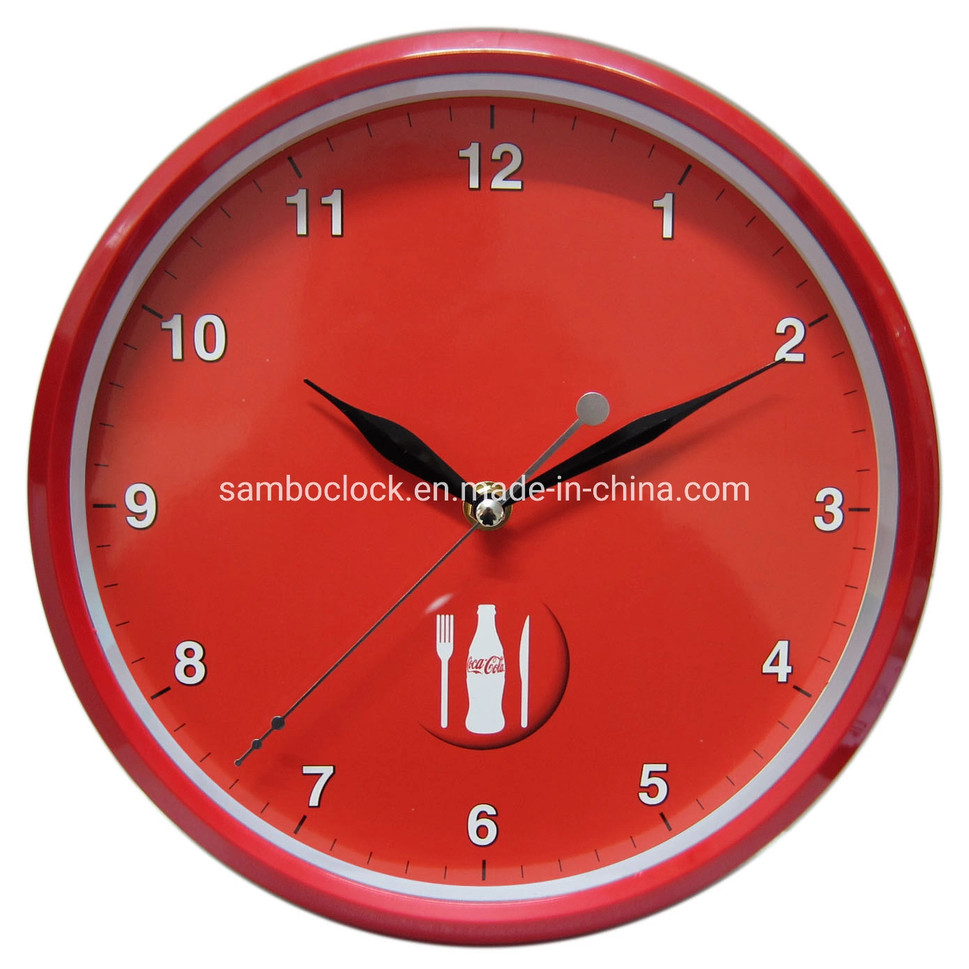 10" Custom Wall Clock Promotion Gift for Christmas Clock OEM