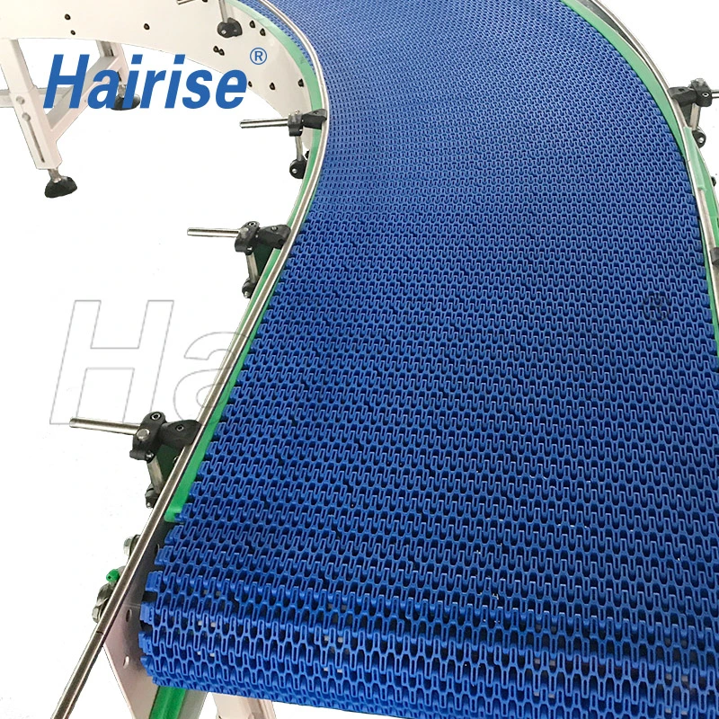 Hairise Food Grade Modular Belt Conveyor System Used for Package & Logistic Industry Wtih FDA& Gsg Certificate