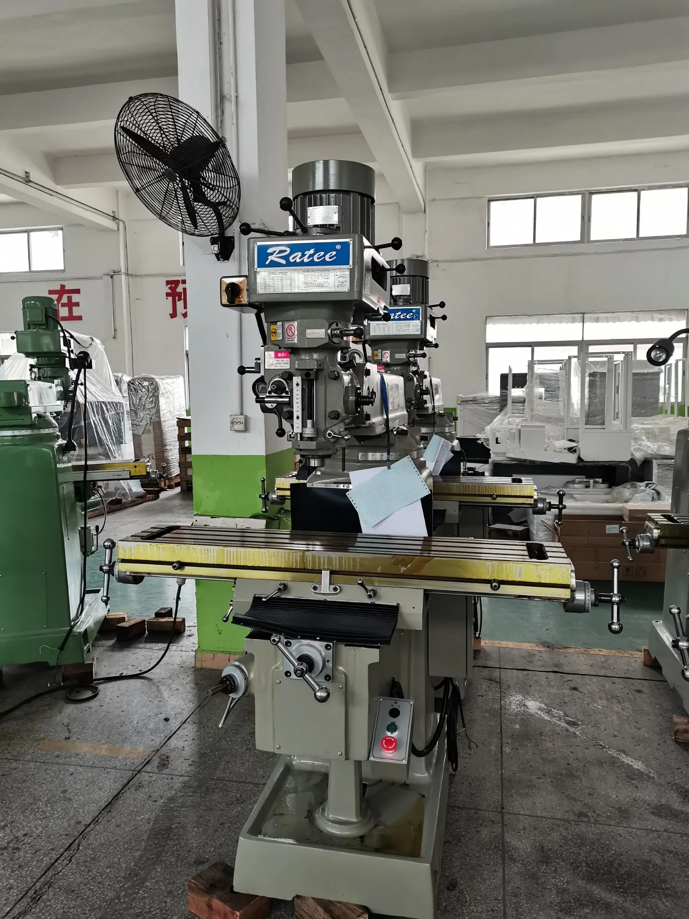 High Cose Performance Chinese Milling Head Taiwan Spindle Bearing Milling Machine