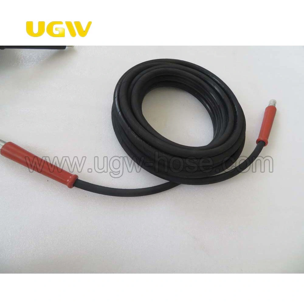 Black Color Wrap Clothh Washing Hose for Car Cleaning Pressure Cleaning Hose