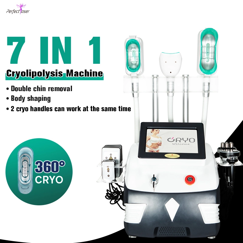 Portable Fat Freezing Machine Radio Frequency Cavitation Cryolipolysis Maschine Beauty Equipment