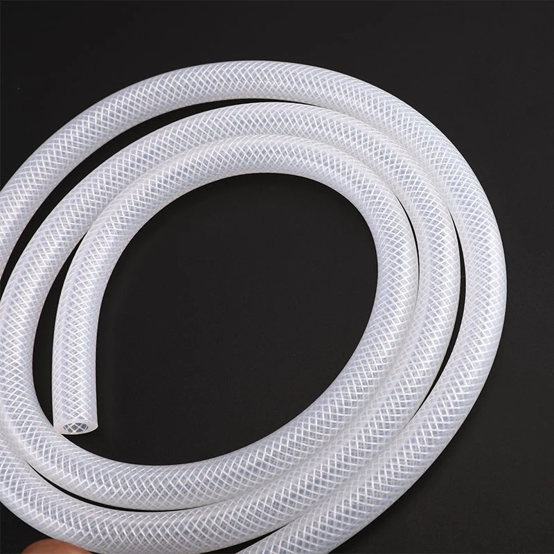 High Temperature and High Pressure Food Grade Silicone Reinforced Braided Tubing