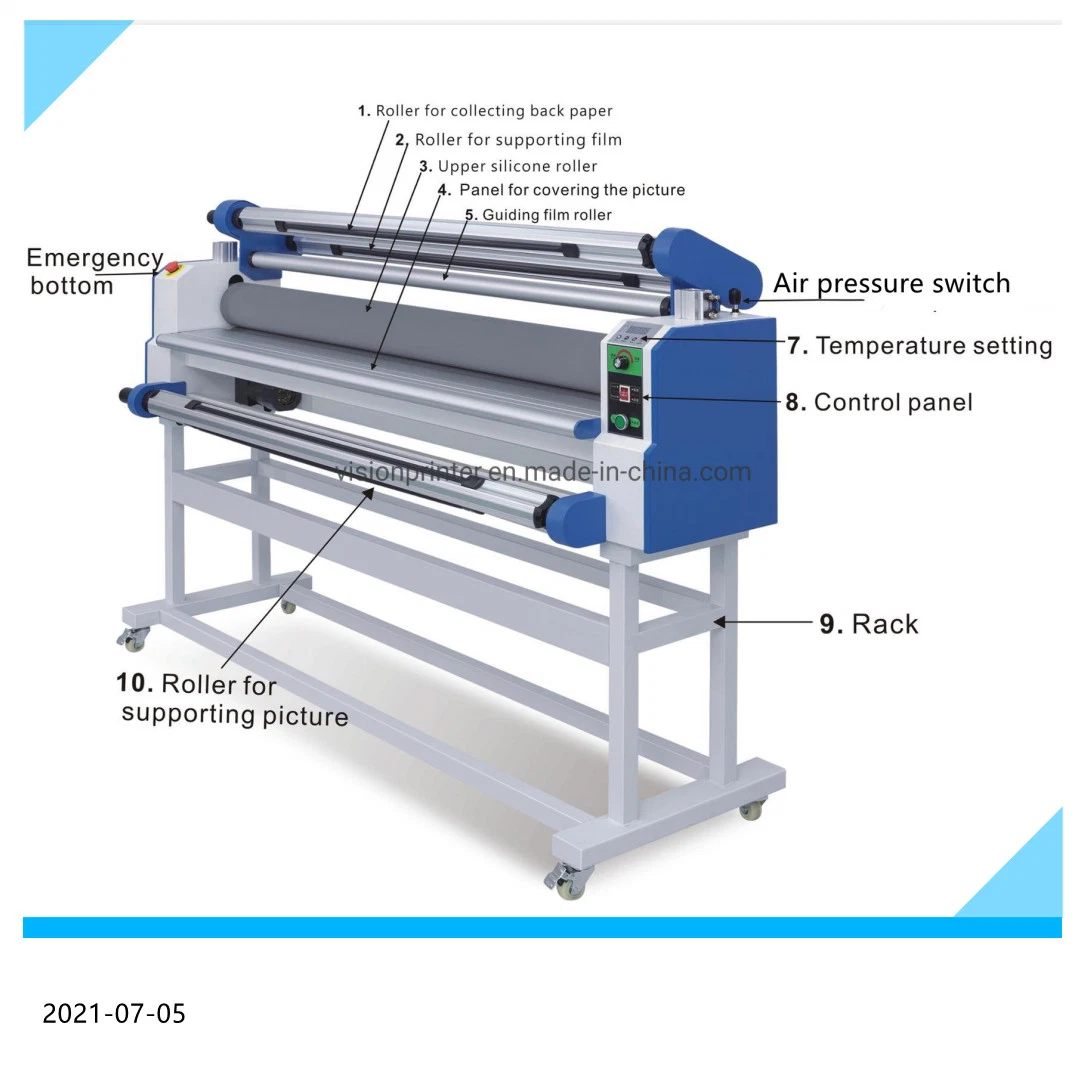 Solvent Laminating Film Machine Warm Laminating Machine