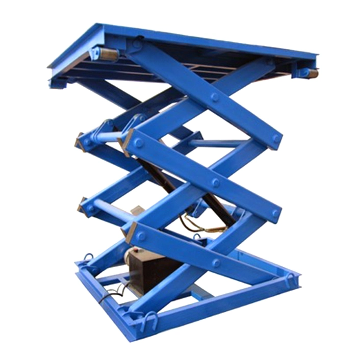 Hydraulic Garage Car Scissor Lift for Basement Underground Garage Lift