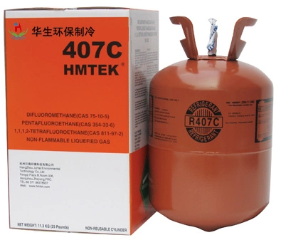 R407c mezclado por R32/R125/R134A, el medio ambiente Proteger el refrigerante