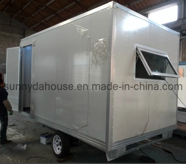 Motorcycle Cargo Trailer, Portable Toilet, Movable Trailer Toilet