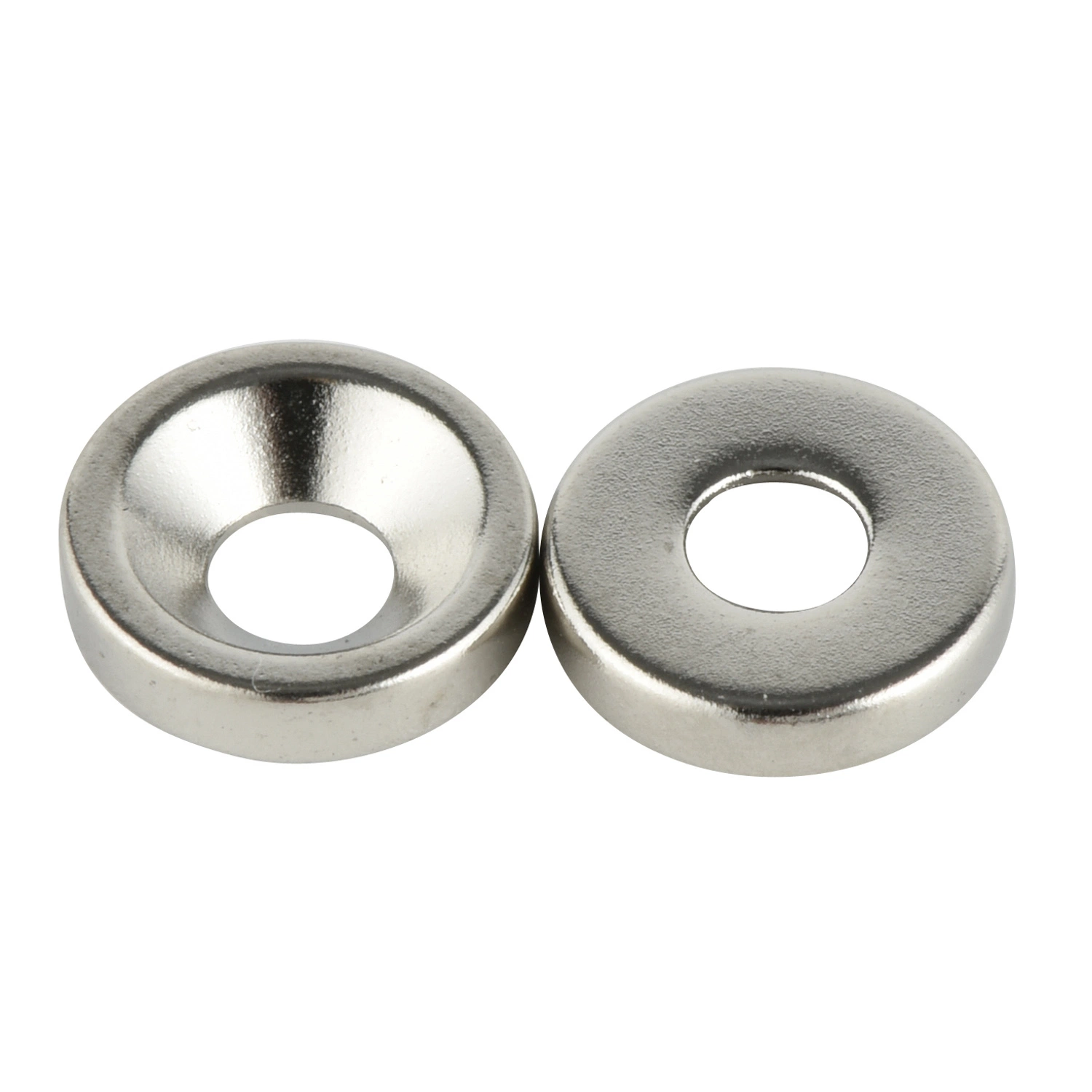 Customize Industrial N45h Nickel Neodymium NdFeB Punching Ring Magnet for Audio Speaker