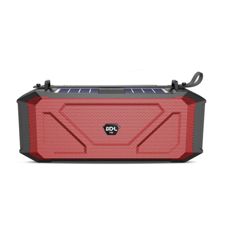 Lound altavoz Bluetooth Solar Sonido con radio/reproductor de MP3/Antorcha