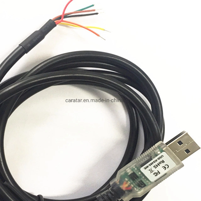 USB Data RS485 POS Cable for Computer Cash Drawer USB2.0 to RS422/RS485 Serial Converter