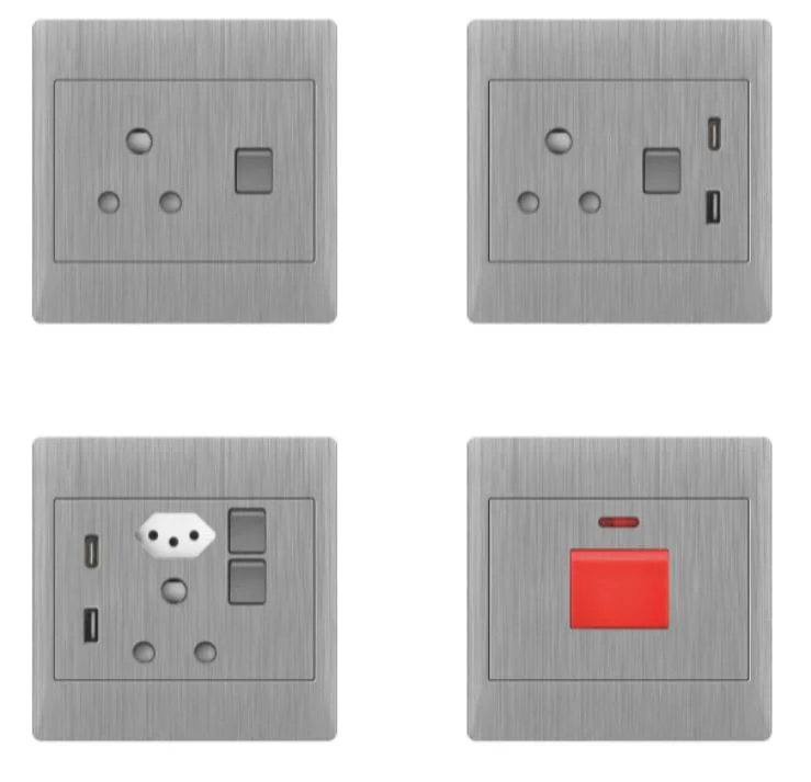 South Africa Socket Waterproof Wall Switch Socket with Home Improvement