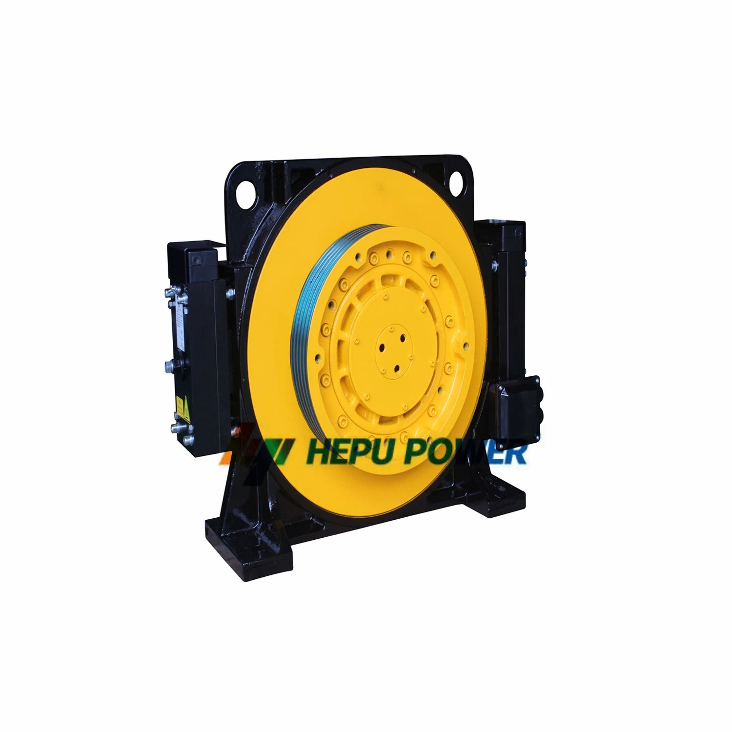 Passenger Elevator Motor Permanent Magnet Synchronous Gearless Traction Machine