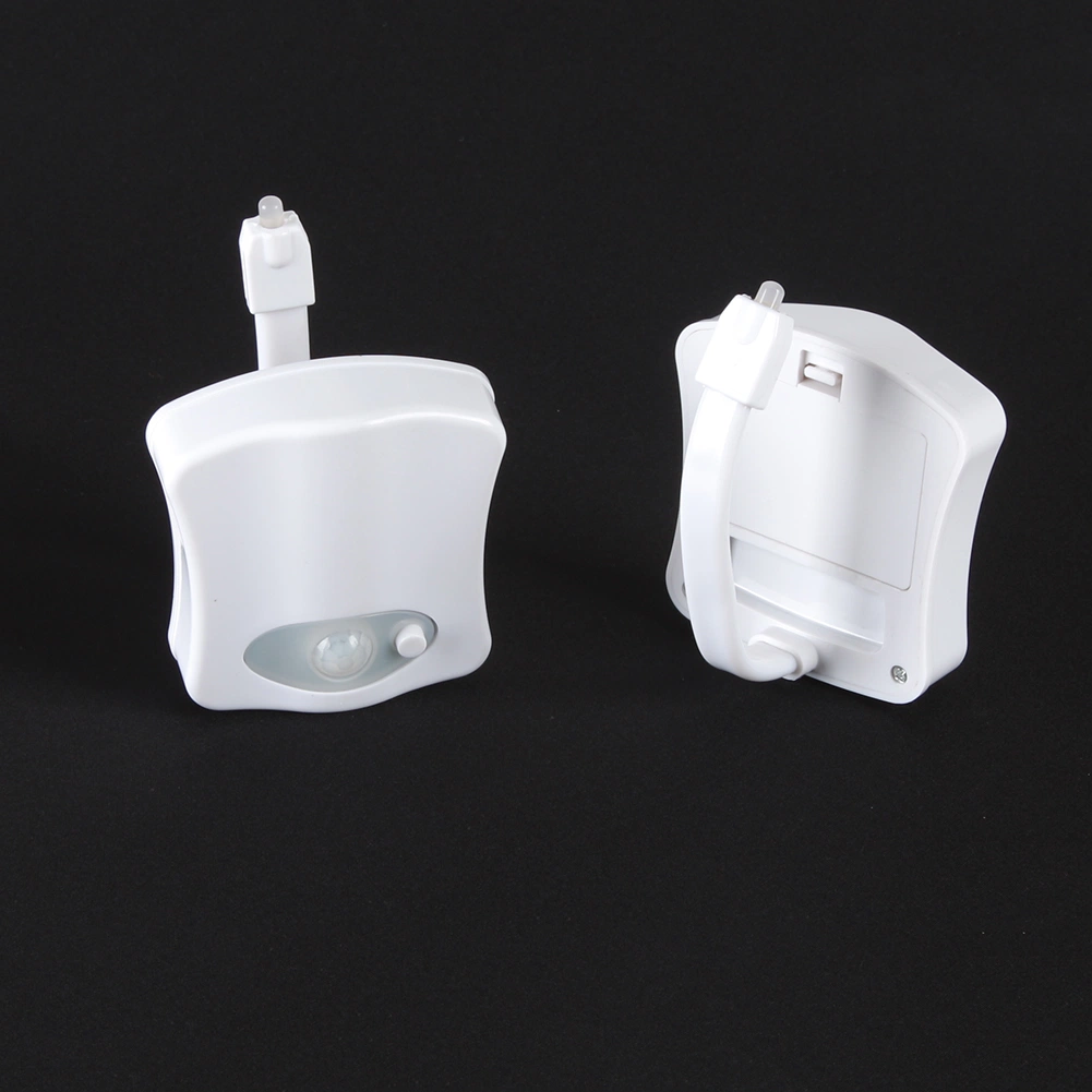 Capteur de mouvement Yichen toilette intérieure de l'éclairage à LED avec le Blanc et Feu RVB