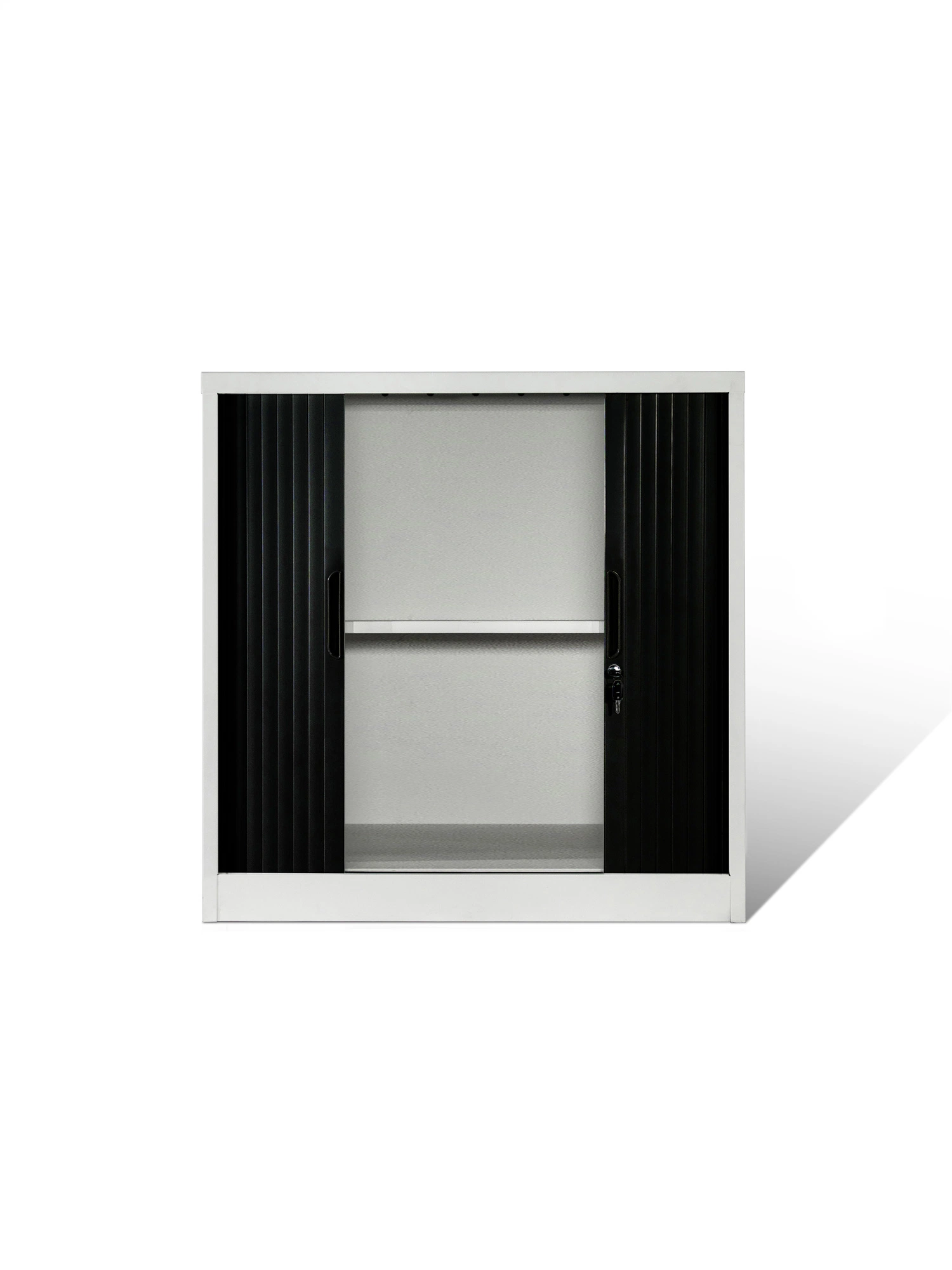 Metal Tambour Door Cabinet Knock Down Steel Office Furniture