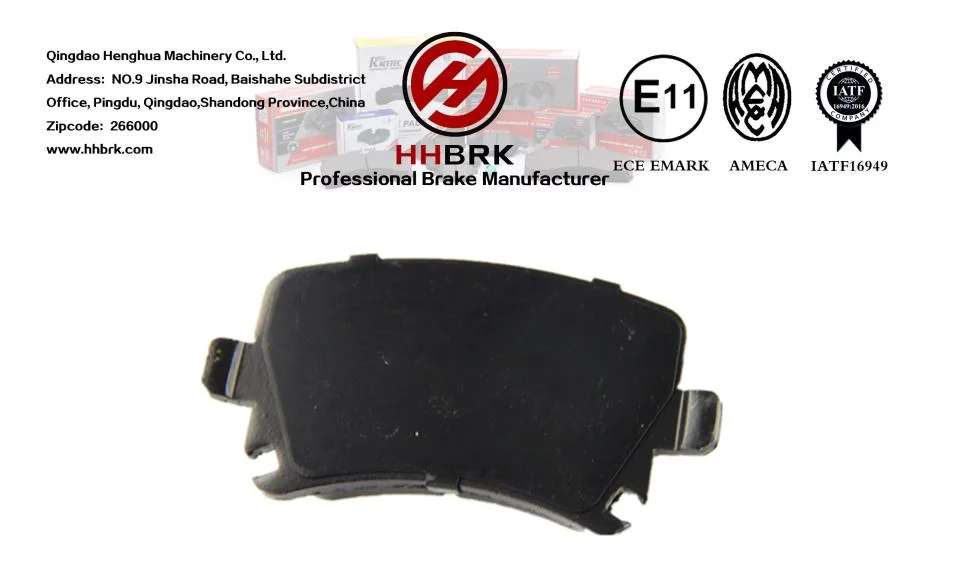 D1108high Performance Graphene Ceramic Brake Pads, Low Noise, More Environmentally Friendly, More Wear-Resistant. Automobile Braking System