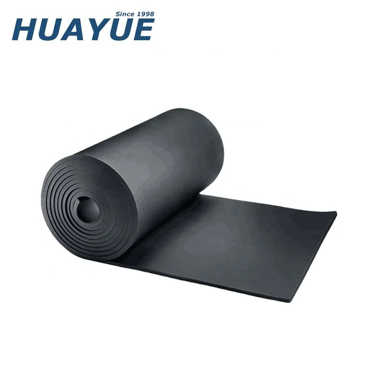 Hot Selling Class 0 Natural NBR PVC Rubber Foam Sheet for High Standard Construction Insulation