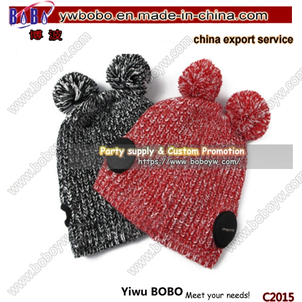 Custom Logo Hat Music Knitted Winter Beanie Children School Supplies Birthday Party Favor (C2015)