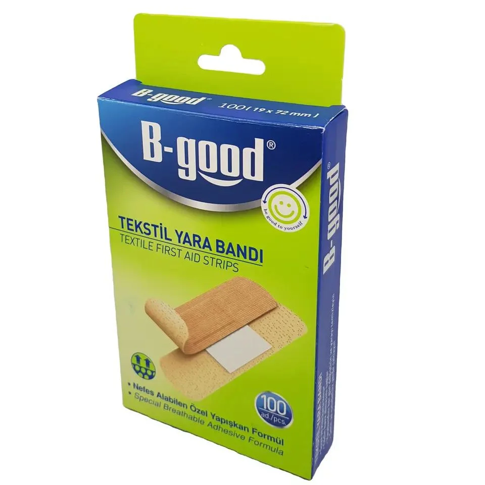 Offset Printed Surgical Water Resistant Breathable First Aid Strip Band Boxes, Textile Band Aid Paper Boxes