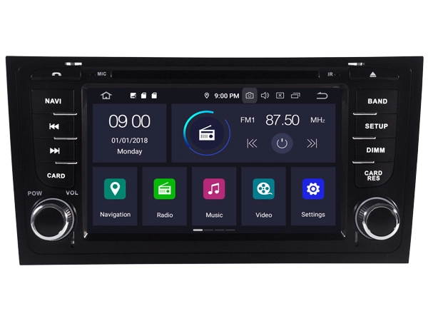 Witson Quad-Core Android 10 Car Radio for Audi A6/S6/RS6 Built-in DAB+ Function