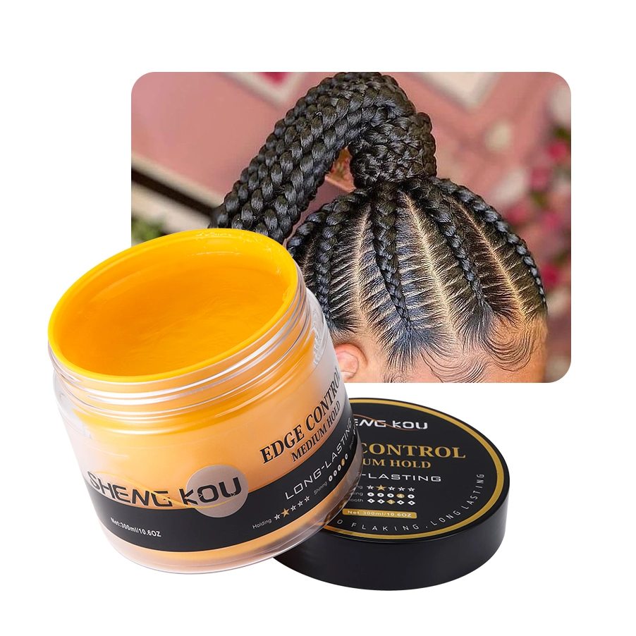 OEM/ODM Wax Braid Gel Private Label без спирта и. Без контроля гелевой оплетки с белым краем