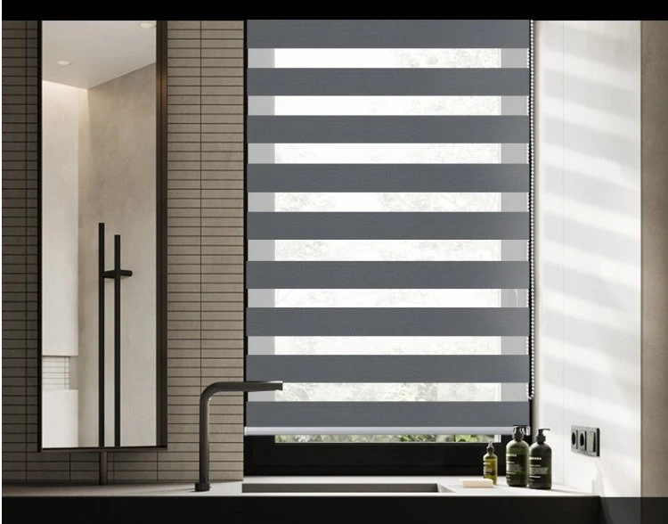 Modern Blackout Zebra Blinds, Daylight Roller Blinds, Shutter.