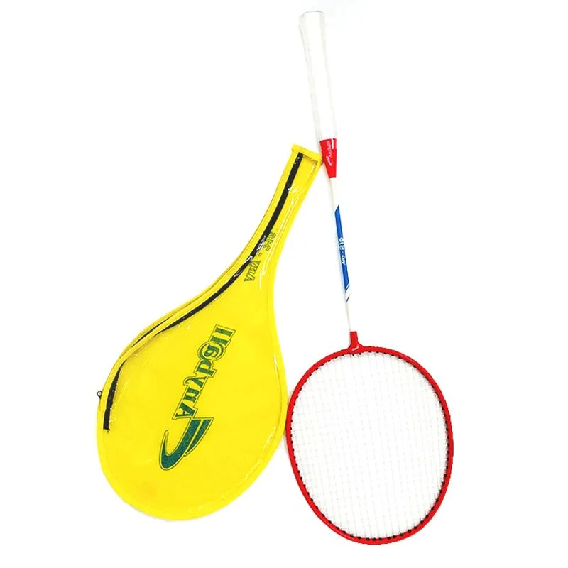 Exterior Precio barato Badminton Racket Juegos profesionales aleación de acero interior Juego de raquetas de bádminton