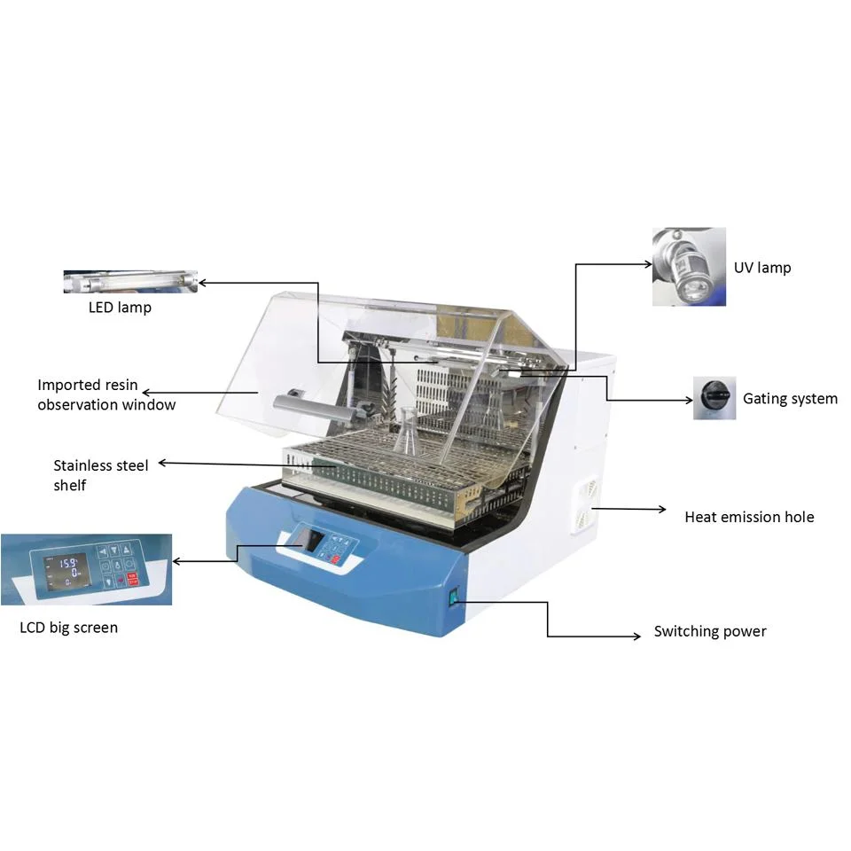 Large Observation Window Constant Temperature Shaker