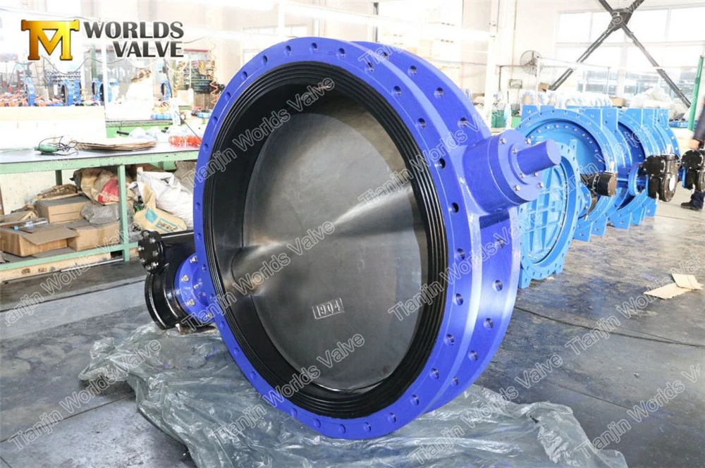 Concentric U Pattern Double Flanges Butterfly Valves with Ce ISO Wras Acs Approved