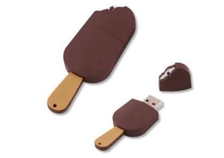 Cartoon Ice Cream Design Gift Flash Drive USB