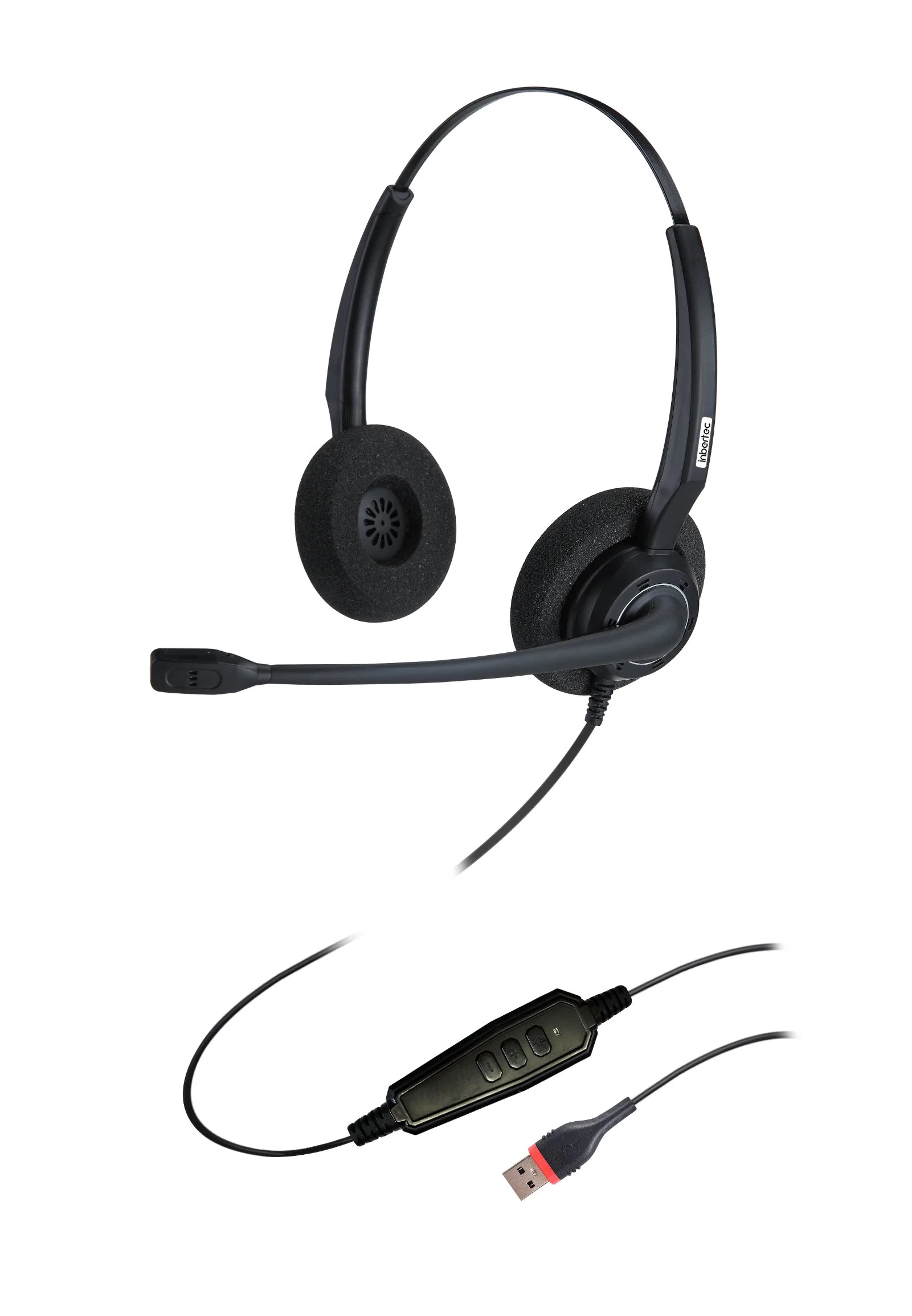 Preiswertes Ub210 RJ9 3,5mm USB-Headset-Geräusch für Callcenter Mikrofon Wird Abgebrochen