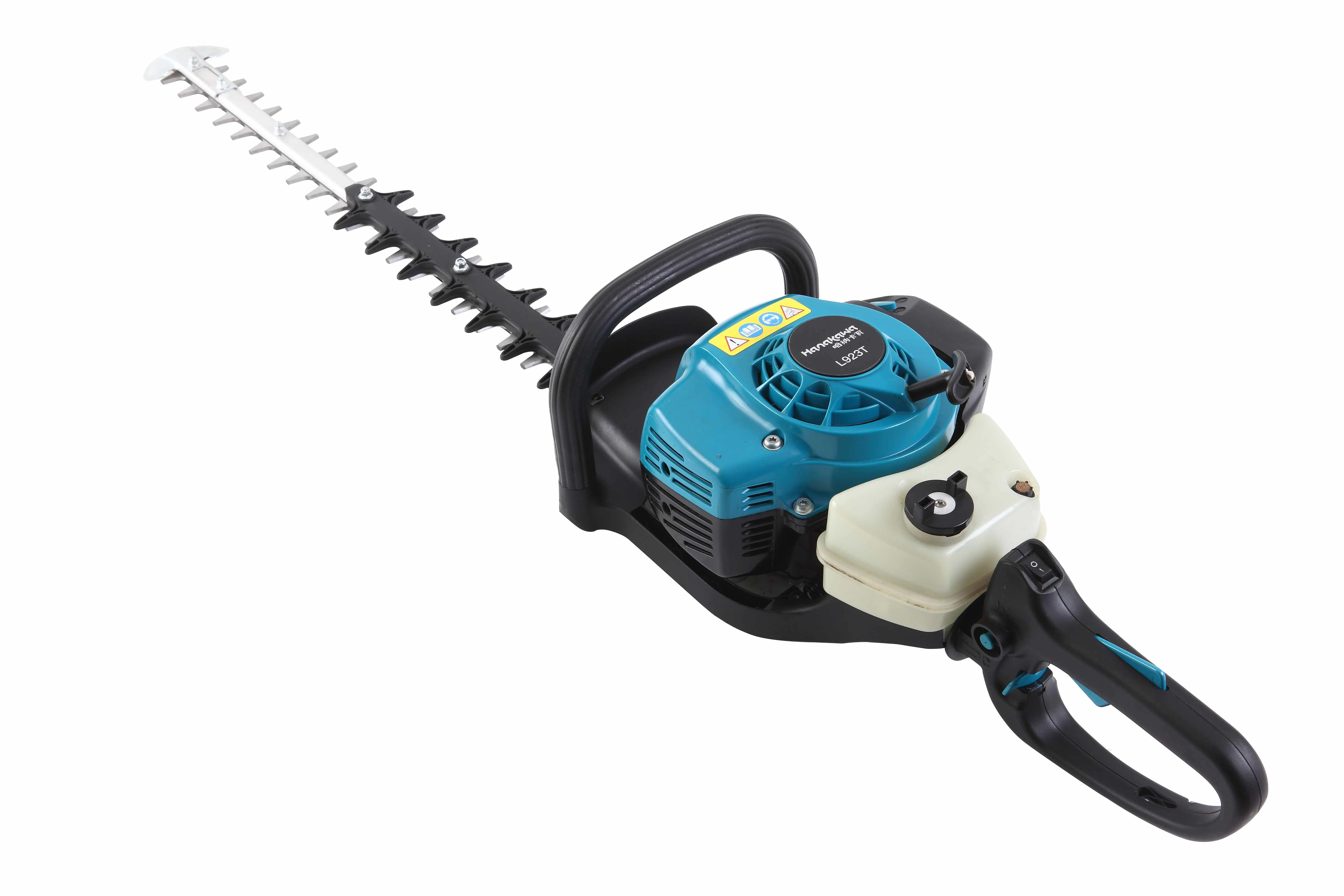 Hanakawa L923t Dual Blade Hand-Hold 2-Stroke 22.7cc Gasoline Hedge Trimmer Cutting Length 60 Cm Garden Power Tool