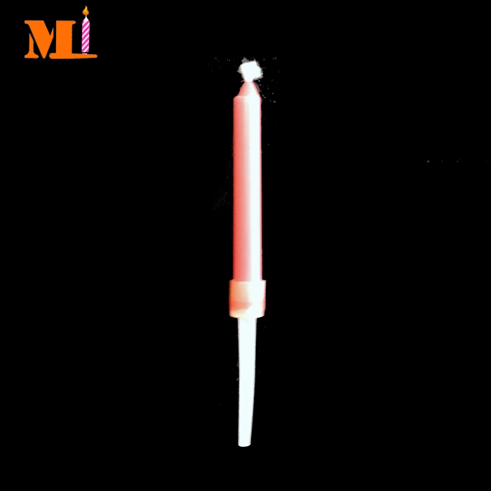 Color Flame Decorative Birthday Candle Set in Bulk for Display