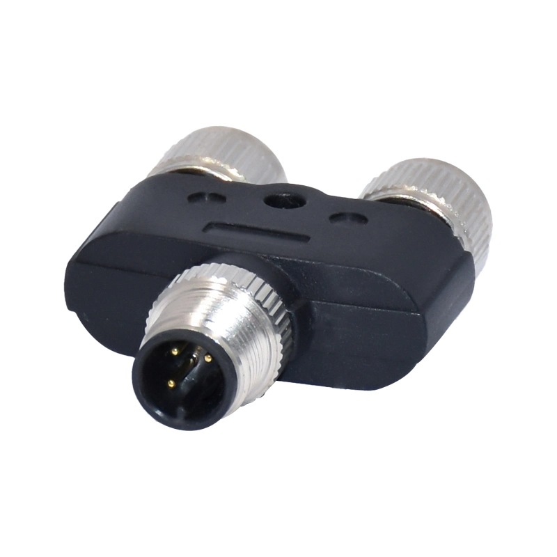 M5 M8 M12 Cable de alimentación conector impermeable IP67 para el PVC Cable Jack