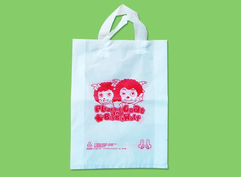 Printed Loop Handle Shopping Bags (FLL-8411)