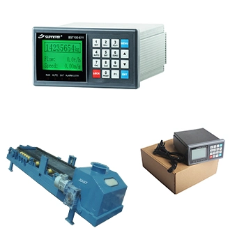 Supmeter AC220V LCD Electronic Belt Feeder Weigh Indicator, Conveyor Belt Weigher Scales Feeding Flow Controller