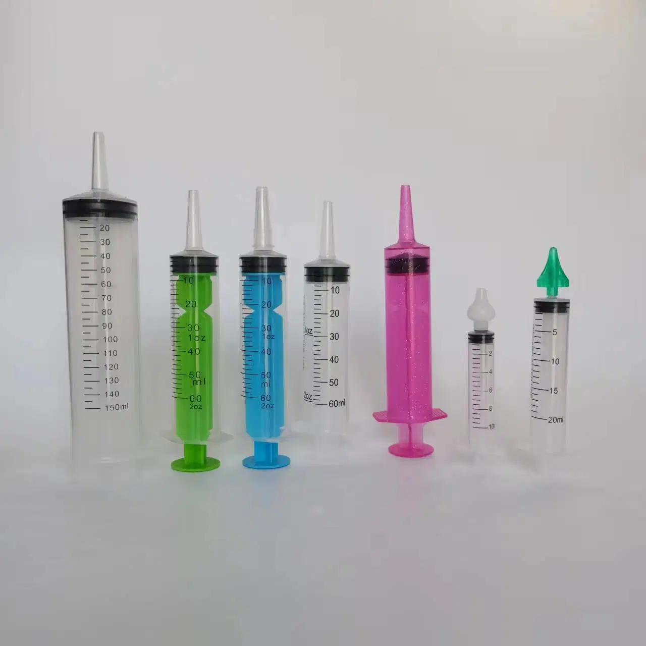 10ml 20ml 45ml 60ml 80ml PP Disposable Medical Feeding Syringe